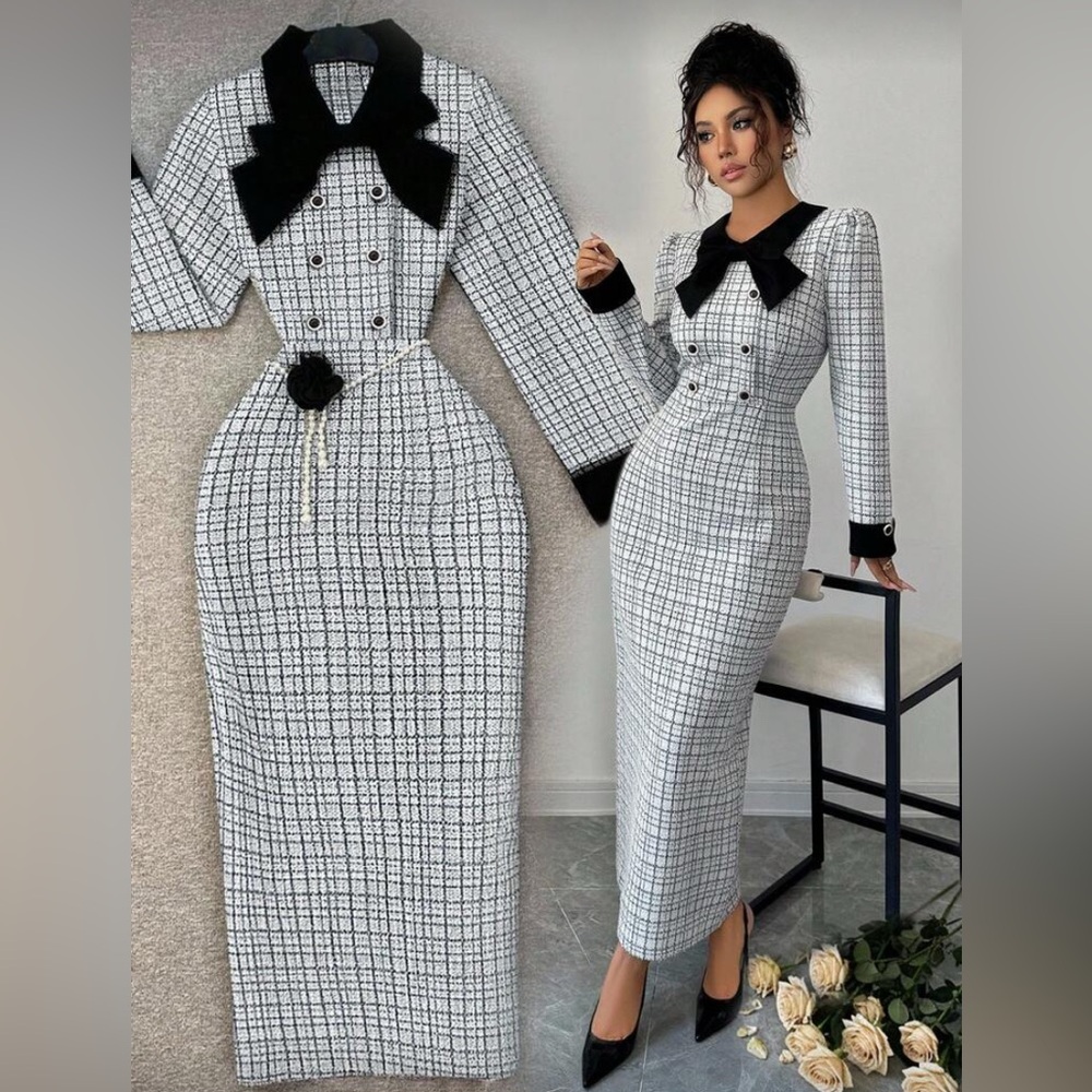 Yesi Midi Dress With Belt